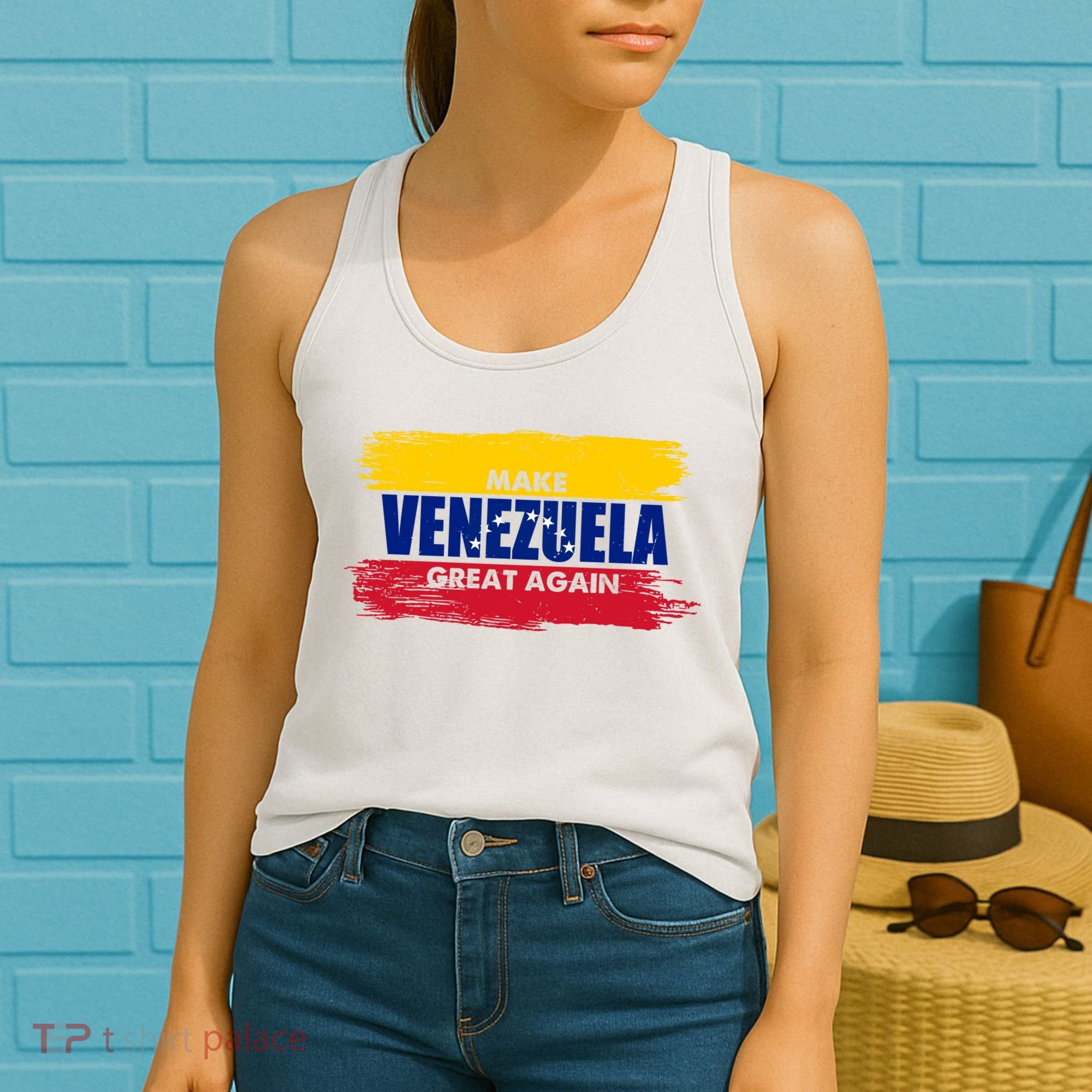 Make Venezuela Great Again Flag Women's Tank Top