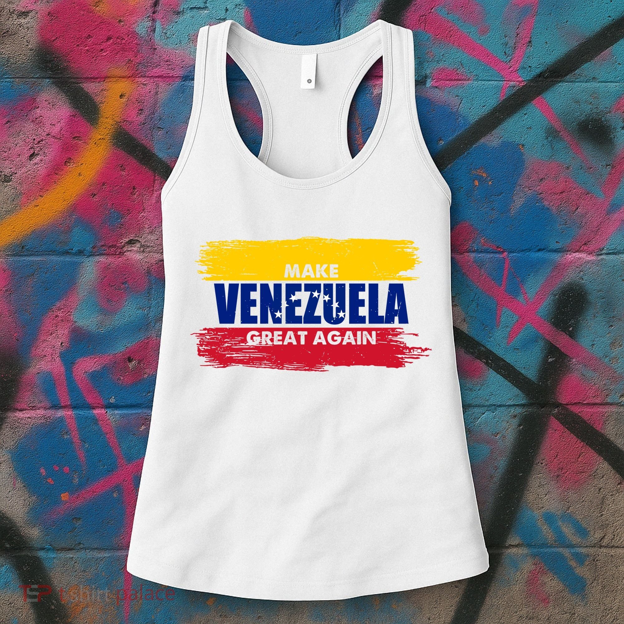 Make Venezuela Great Again Flag Women's Tank Top