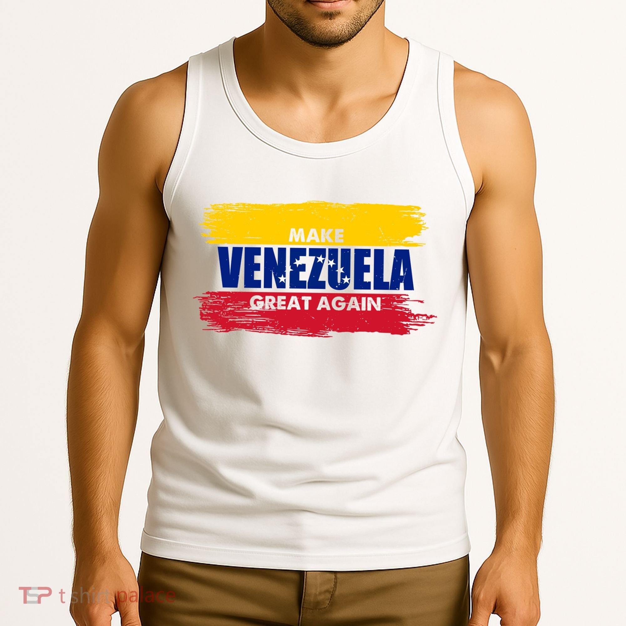 Make Venezuela Great Again Flag Tank Top