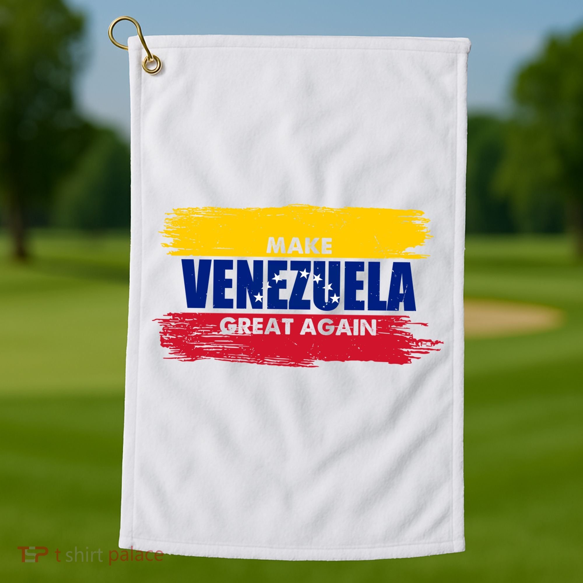 Make Venezuela Great Again Flag Golf Towel