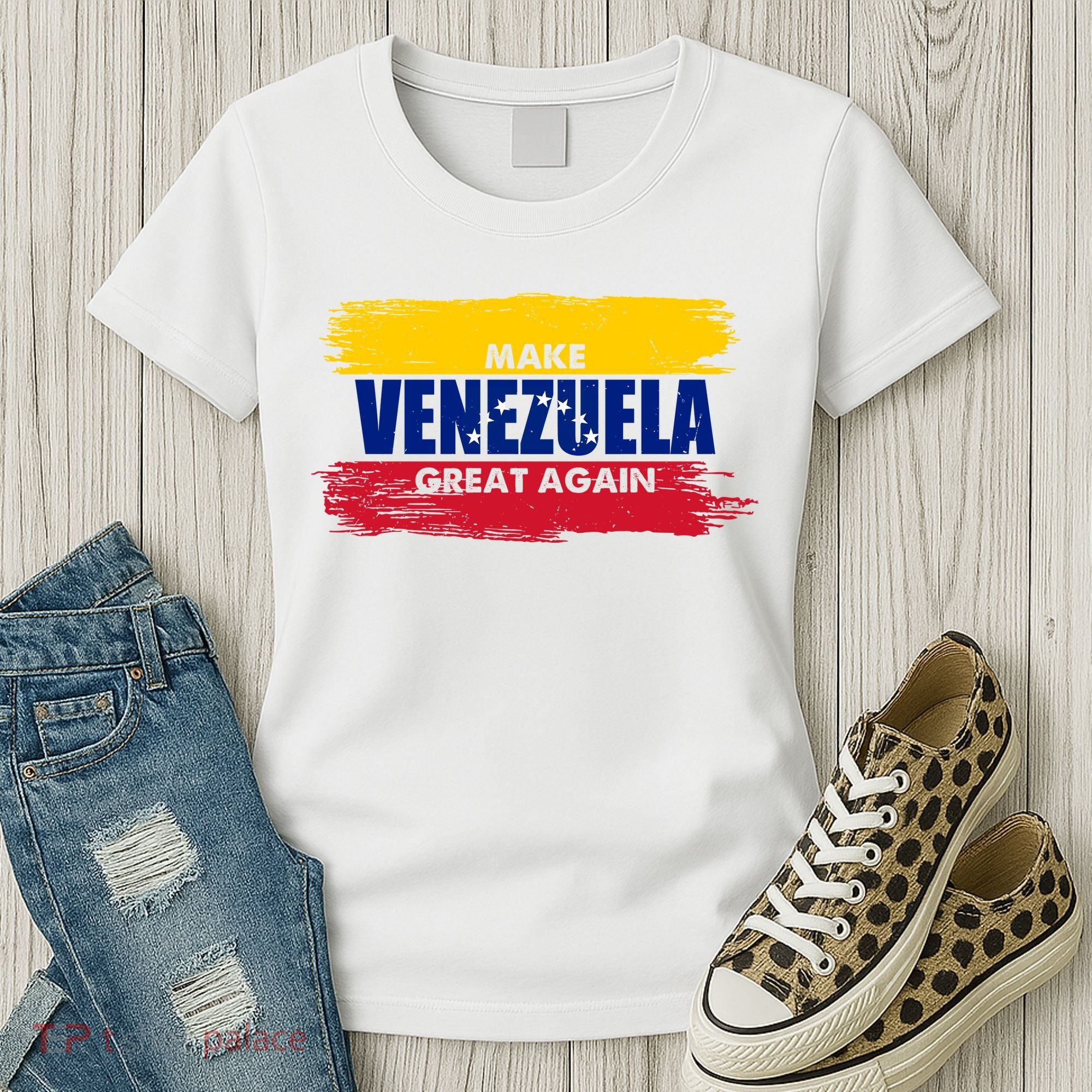 Make Venezuela Great Again Flag Women's T-Shirt