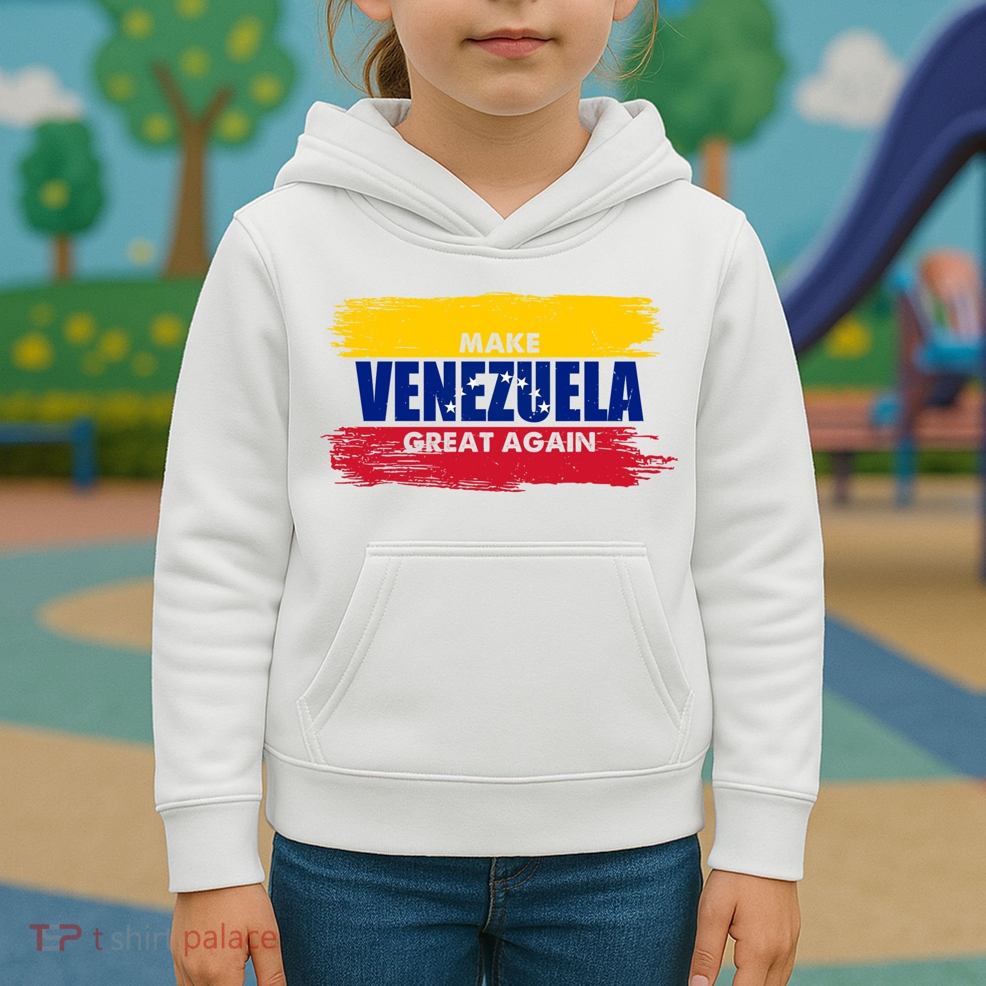 Make Venezuela Great Again Flag Kids Hoodie