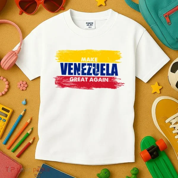 Make Venezuela Great Again Flag Kids T-Shirt