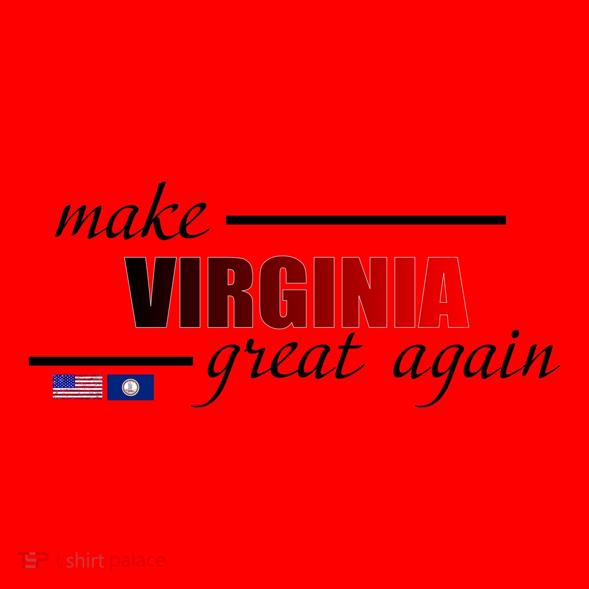 Make Virginia Great Again Santa Hat