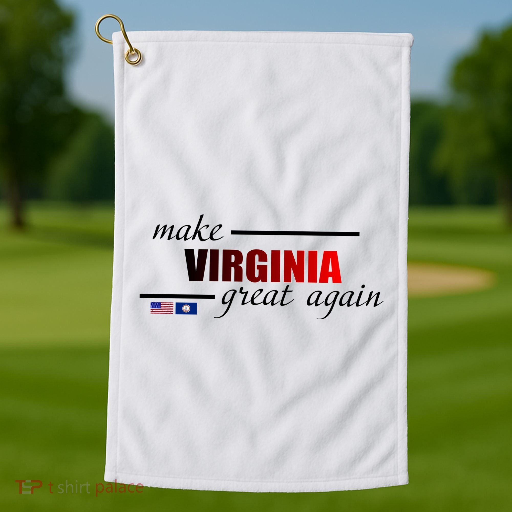Make Virginia Great Again Golf Towel