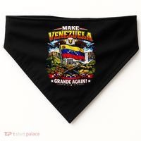 Make Venezuela Grande Again USA-Made Doggie Bandana thumb 0