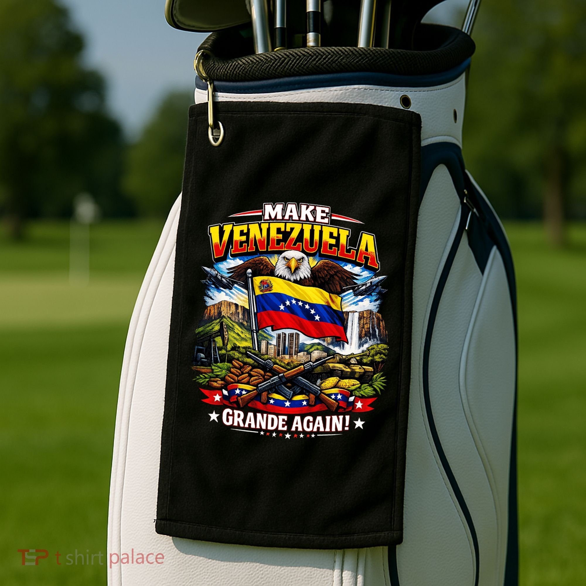 Make Venezuela Grande Again Golf Towel