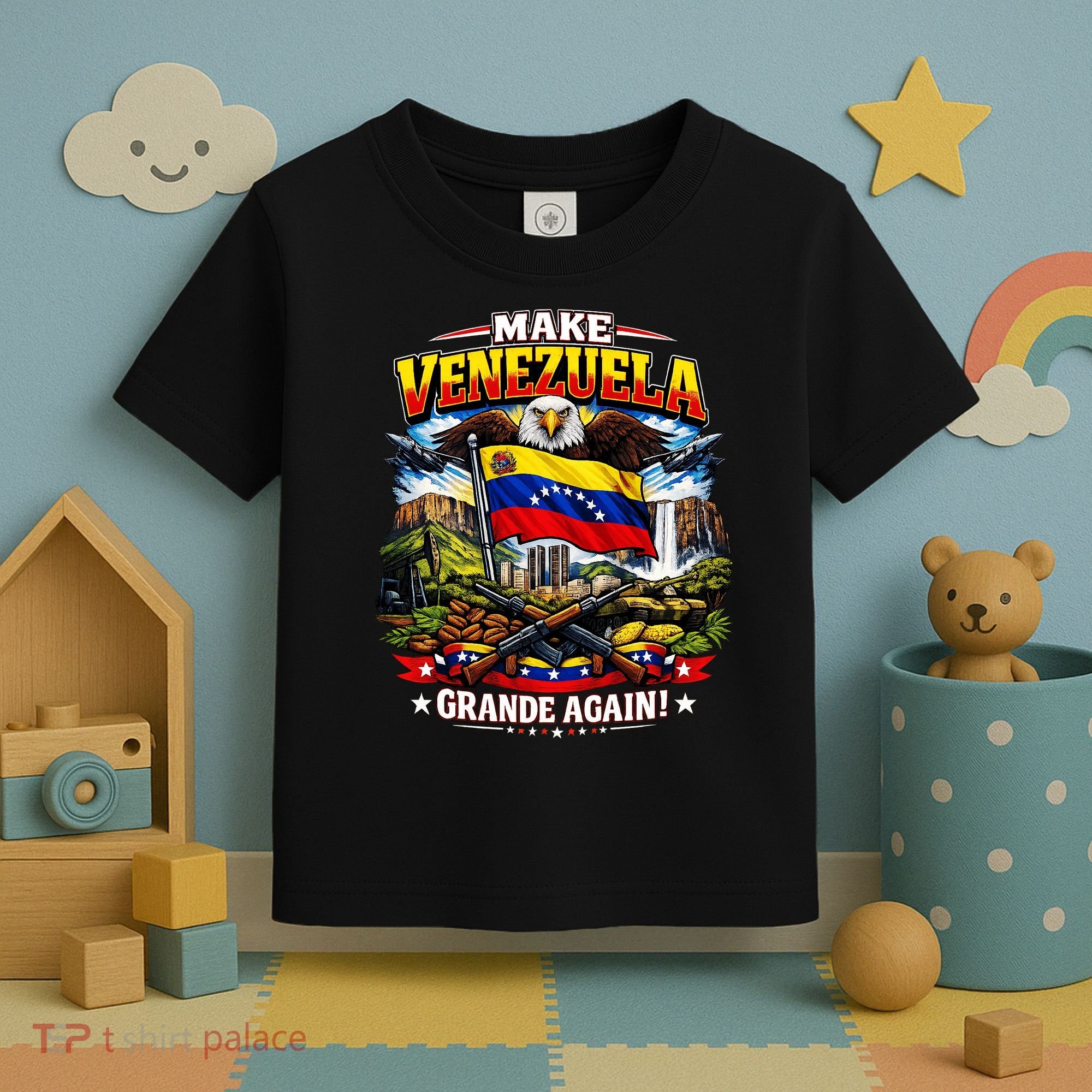Make Venezuela Grande Again Toddler T-Shirt