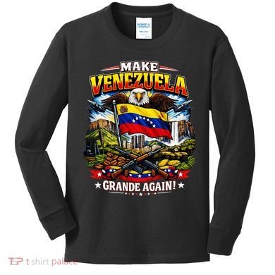 Make Venezuela Grande Again Kids Long Sleeve Shirt