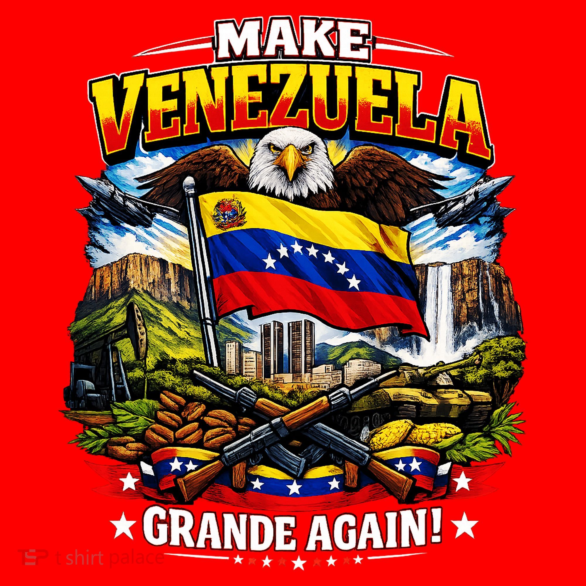 Make Venezuela Grande Again Santa Hat