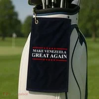 Make Venezuela Great Again Golf Towel thumb 2