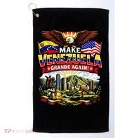 Make Venezuela Grande (Great) Again Golf Towel thumb 0