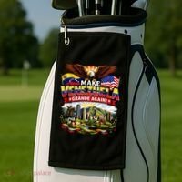 Make Venezuela Grande (Great) Again Golf Towel thumb 2