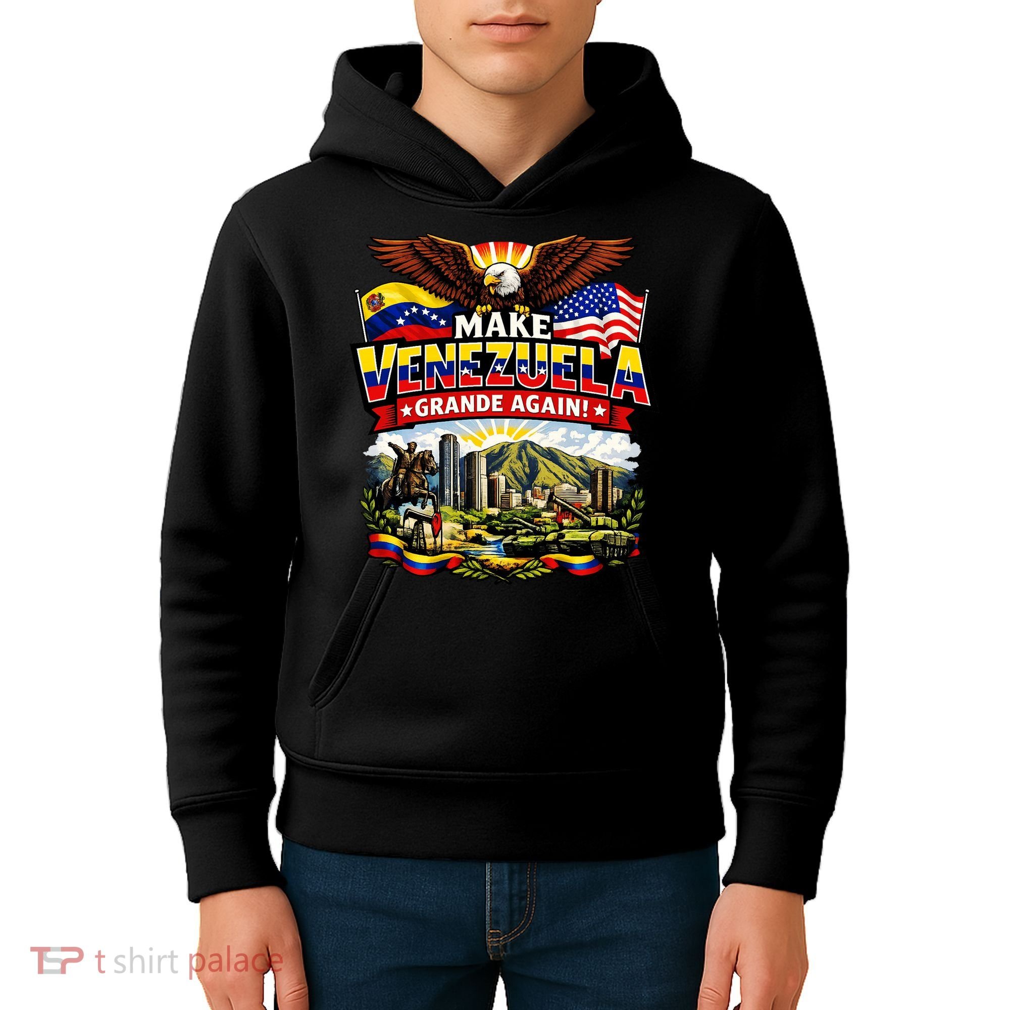 Make Venezuela Grande (Great) Again Kids Hoodie