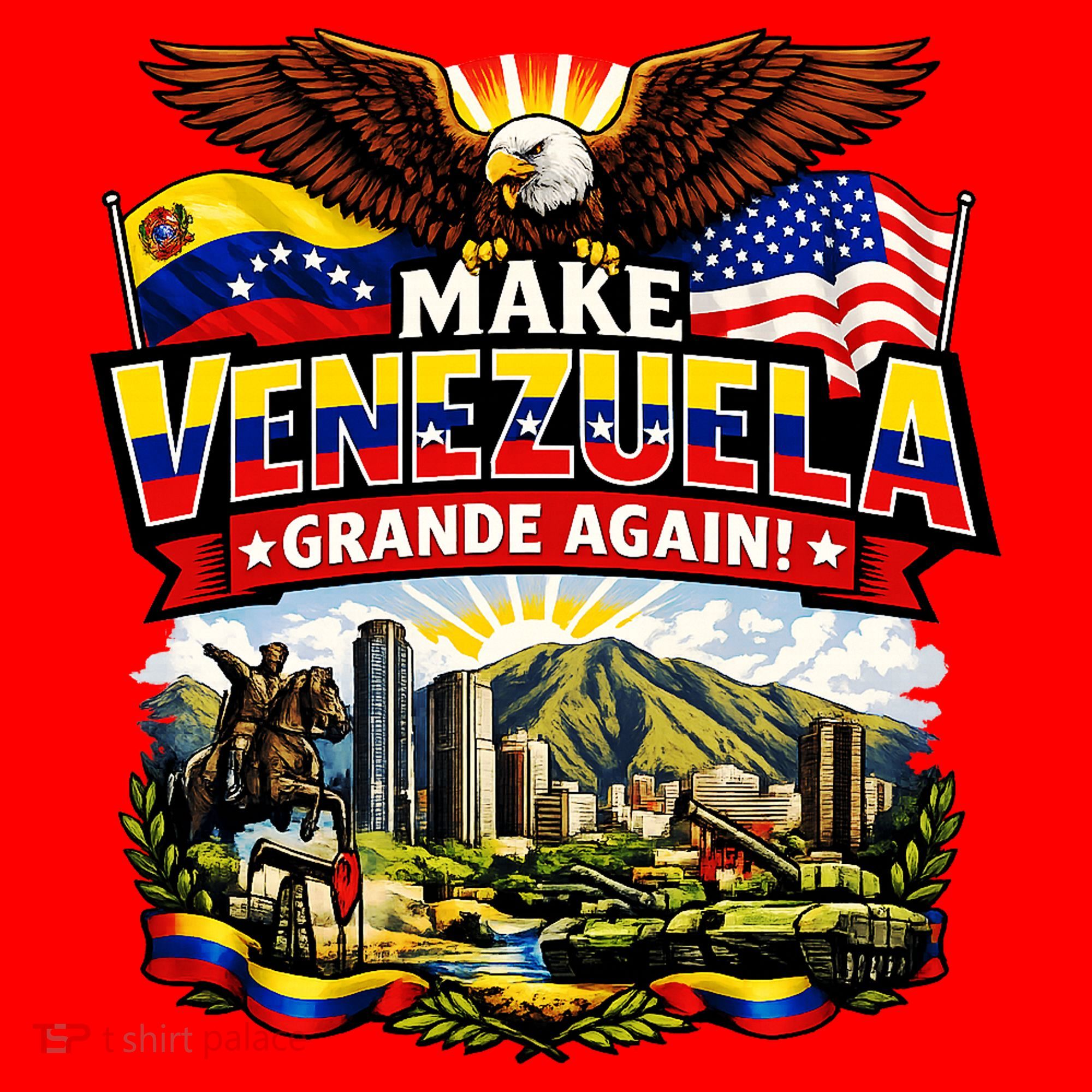 Make Venezuela Grande (Great) Again Santa Hat