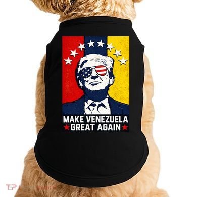 Make Venezuela Great Again Funny Donald Trump Doggie Tank