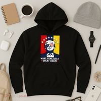 Make Venezuela Great Again Funny Donald Trump Hoodie thumb 3