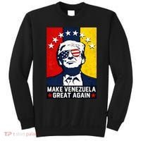 Make Venezuela Great Again Funny Donald Trump Sweatshirt thumb 0