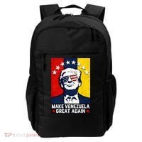 Make Venezuela Great Again Funny Donald Trump Backpack thumb 0