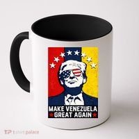 Make Venezuela Great Again Funny Donald Trump Coffee Mug thumb 0