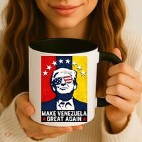 Make Venezuela Great Again Funny Donald Trump Coffee Mug thumb 3