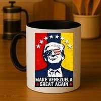 Make Venezuela Great Again Funny Donald Trump Coffee Mug thumb 4