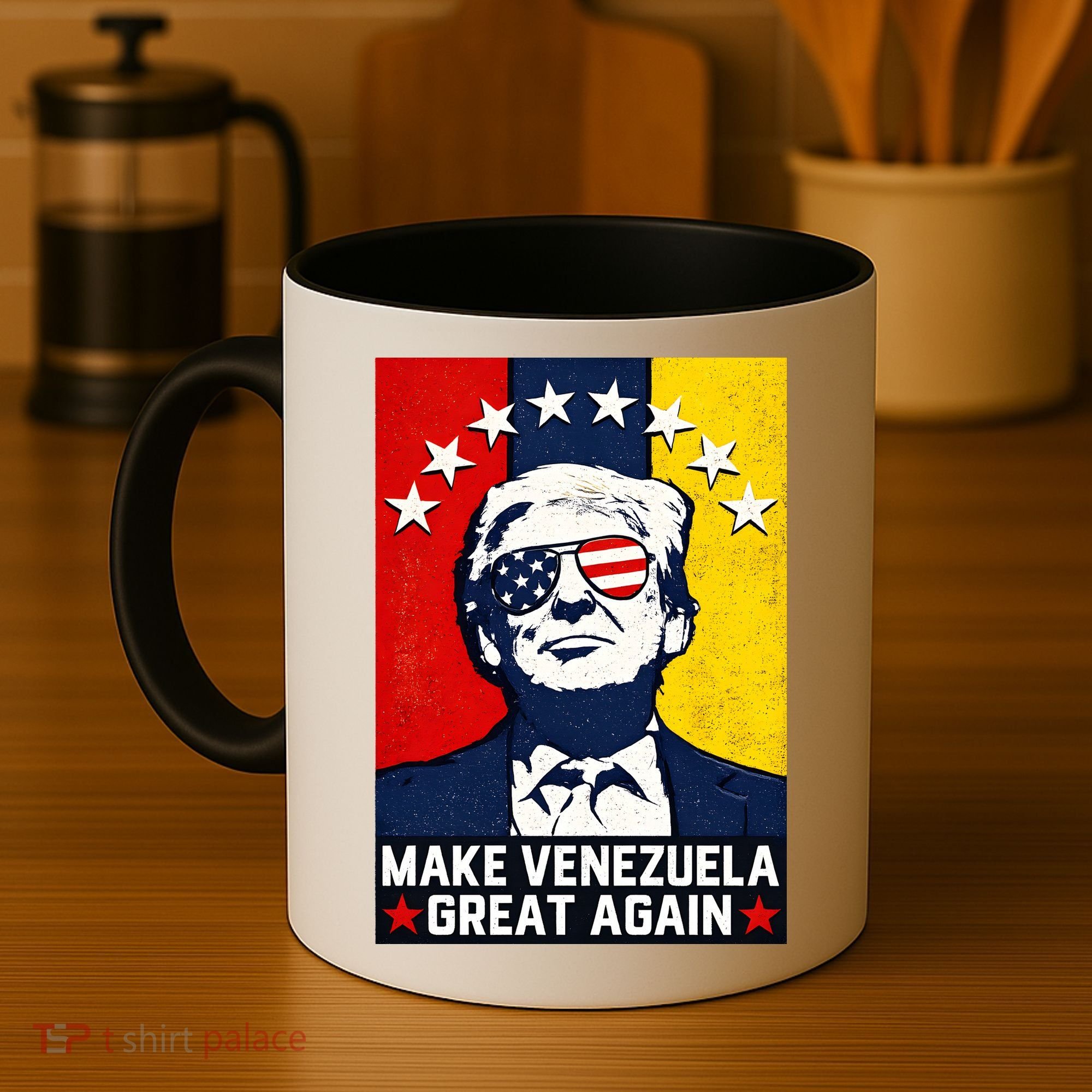 Make Venezuela Great Again Funny Donald Trump Coffee Mug
