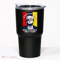 Make Venezuela Great Again Funny Donald Trump Tumbler thumb 0