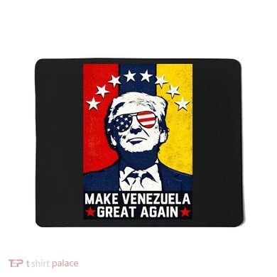 Make Venezuela Great Again Funny Donald Trump Mousepad