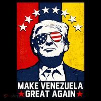 Make Venezuela Great Again Funny Donald Trump Mousepad thumb 1