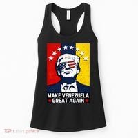 Make Venezuela Great Again Funny Donald Trump Women's Tank Top thumb 0