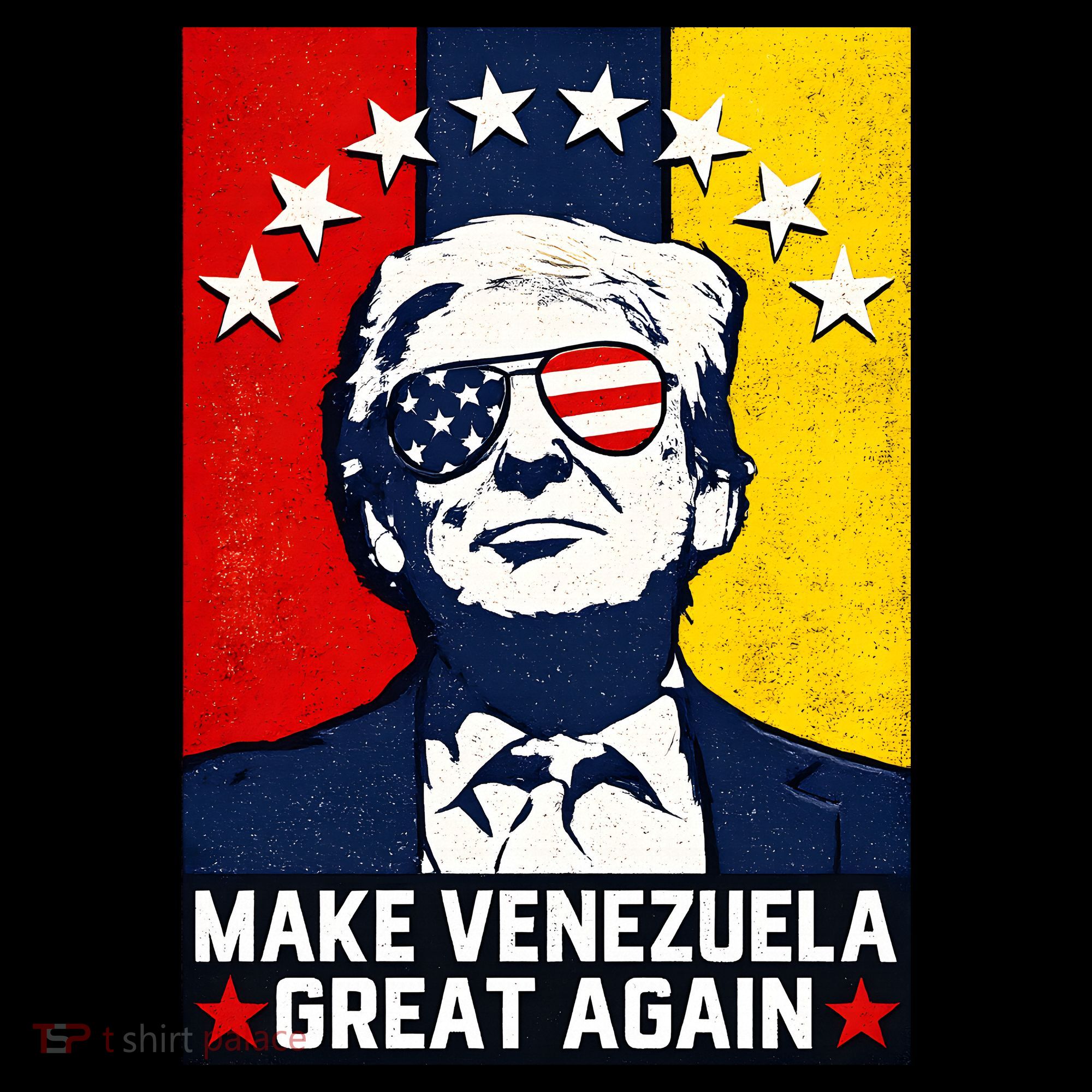 Make Venezuela Great Again Funny Donald Trump Baby Bodysuit