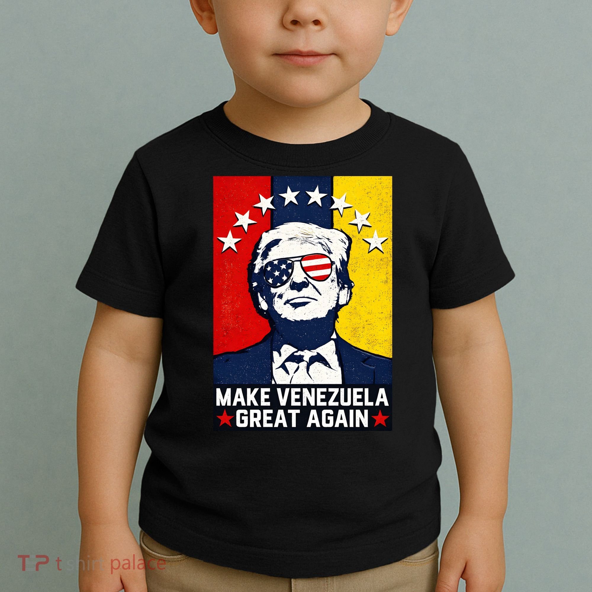 Make Venezuela Great Again Funny Donald Trump Toddler T-Shirt