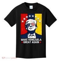 Make Venezuela Great Again Funny Donald Trump Kids T-Shirt thumb 0