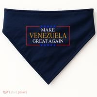 Make Venezuela Great Again USA-Made Doggie Bandana thumb 0