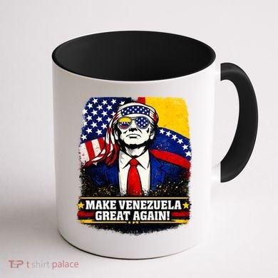 Make Venezuela Great Again Donald Trump Coffee Mug back