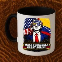 Make Venezuela Great Again Donald Trump Coffee Mug thumb 2
