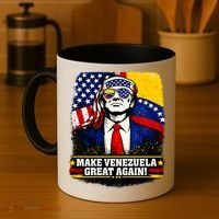 Make Venezuela Great Again Donald Trump Coffee Mug thumb 4
