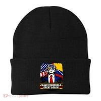 Make Venezuela Great Again Donald Trump Beanie thumb 0
