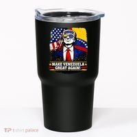 Make Venezuela Great Again Donald Trump Tumbler thumb 0