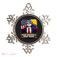 Make Venezuela Great Again Donald Trump Ornament thumb 0
