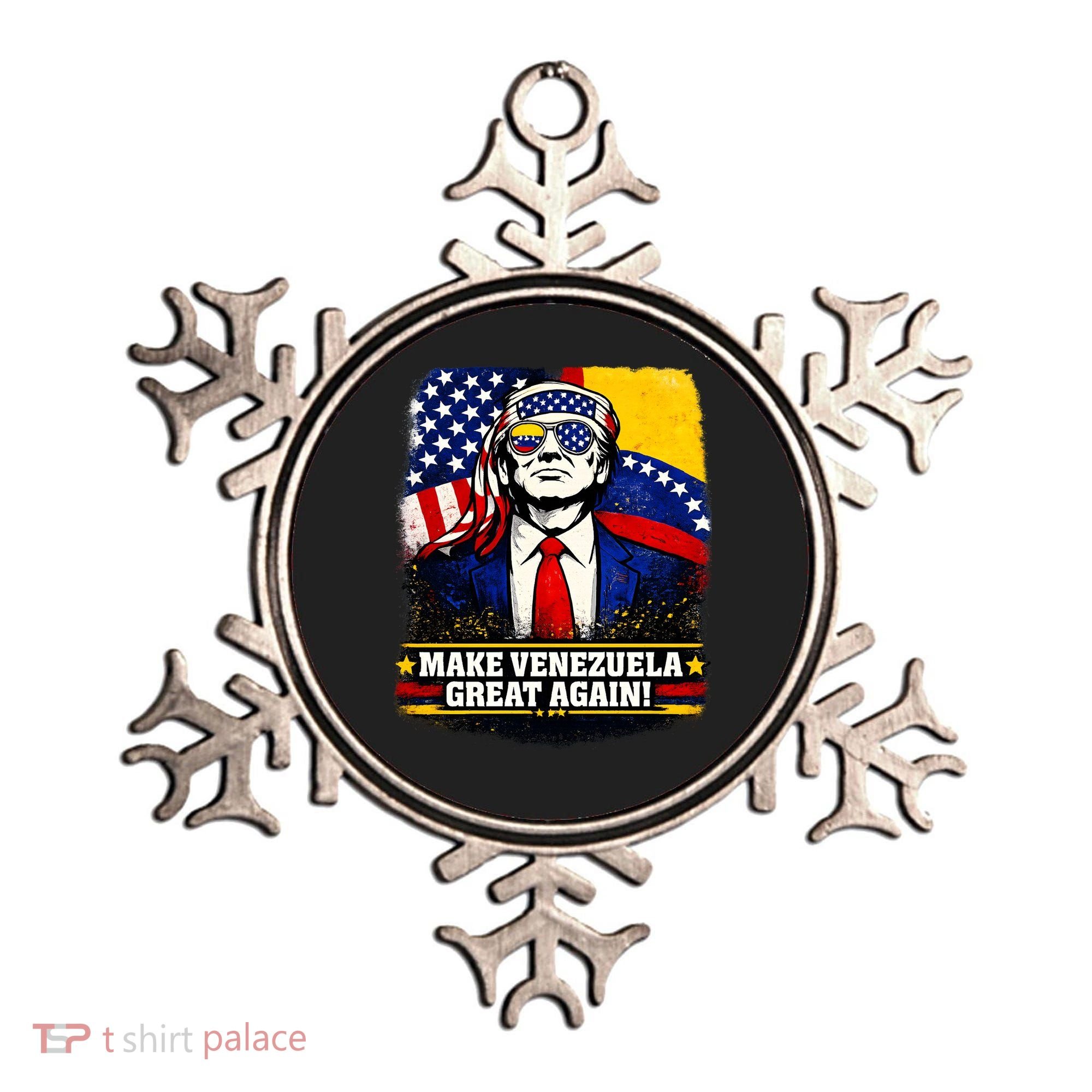 Make Venezuela Great Again Donald Trump Ornament
