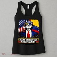 Make Venezuela Great Again Donald Trump Women's Tank Top thumb 3