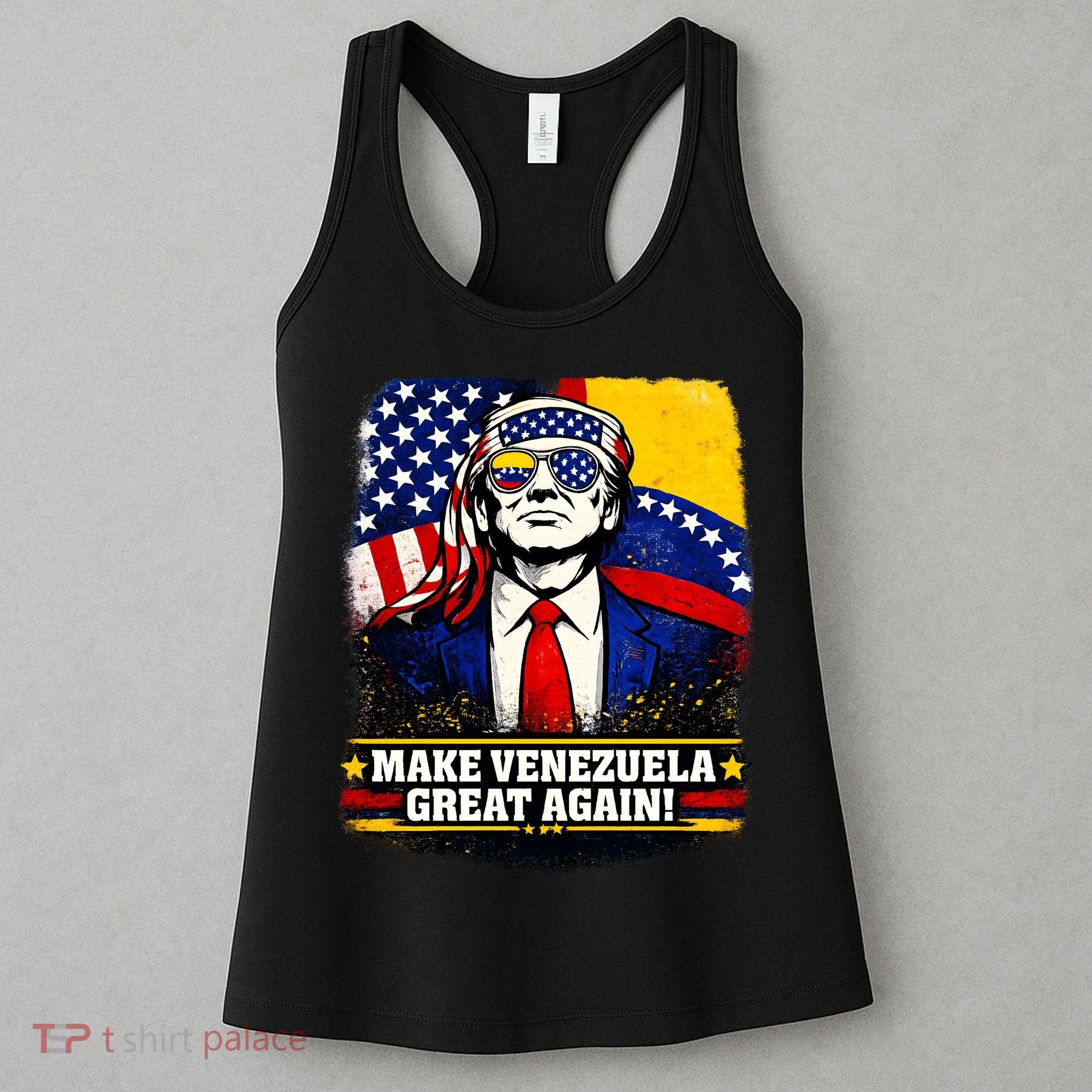Make Venezuela Great Again Donald Trump Women's Tank Top