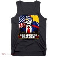 Make Venezuela Great Again Donald Trump Tank Top thumb 0