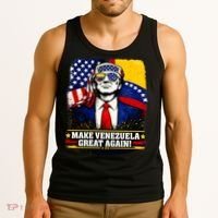 Make Venezuela Great Again Donald Trump Tank Top thumb 3