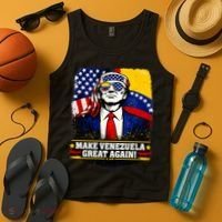 Make Venezuela Great Again Donald Trump Tank Top thumb 4