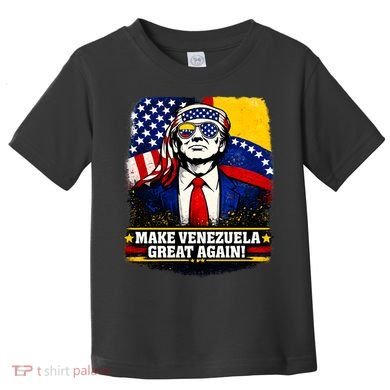 Make Venezuela Great Again Donald Trump Toddler T-Shirt
