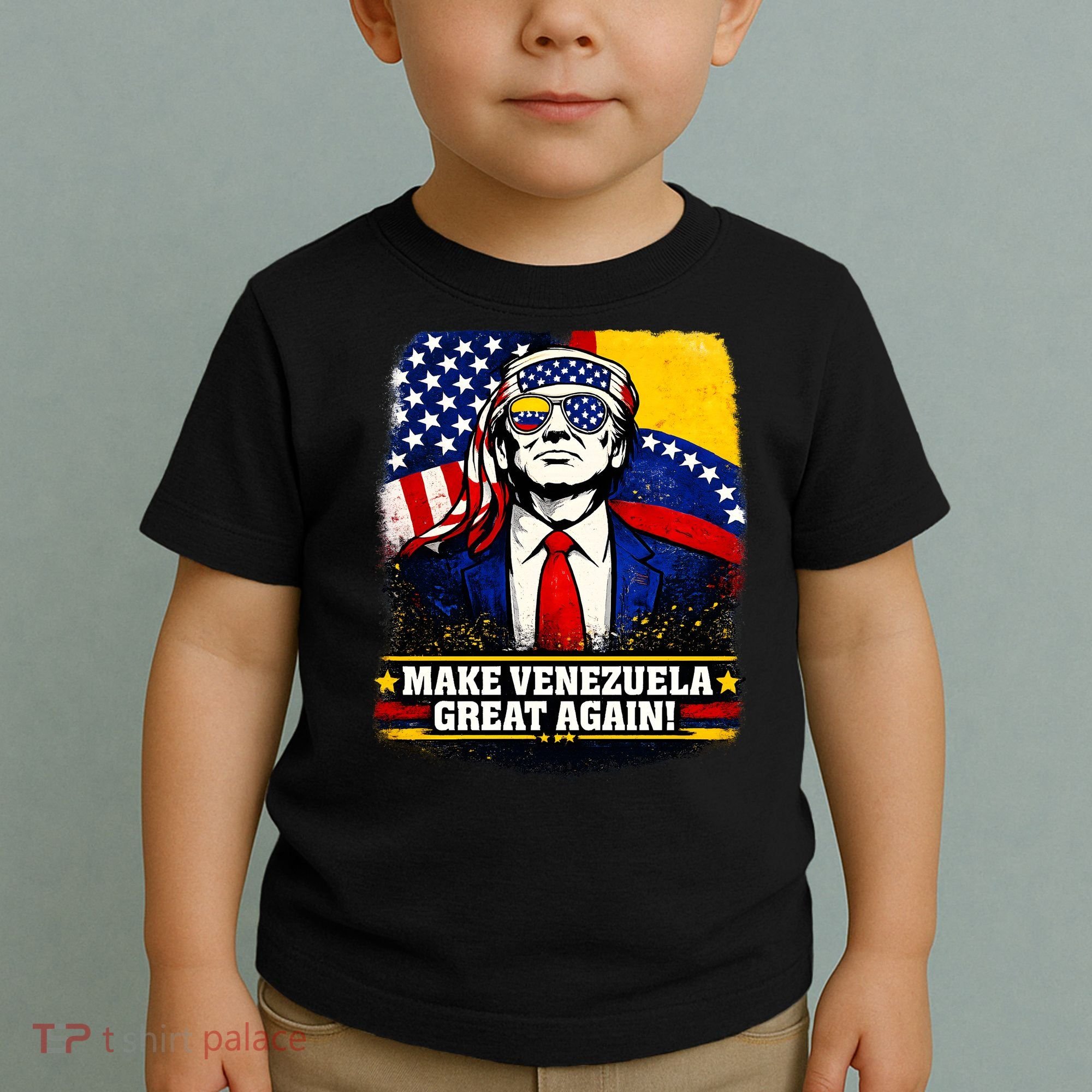 Make Venezuela Great Again Donald Trump Toddler T-Shirt