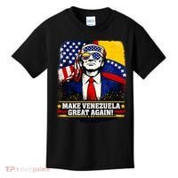 Make Venezuela Great Again Donald Trump Kids T-Shirt thumb 0
